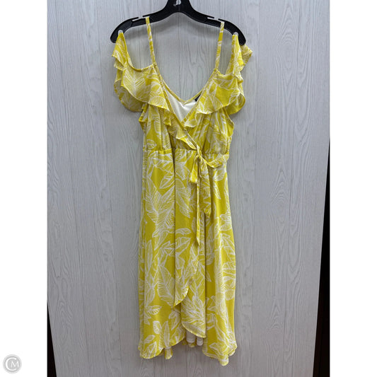 Dress Casual Short By Torrid In Yellow, Size: 1x