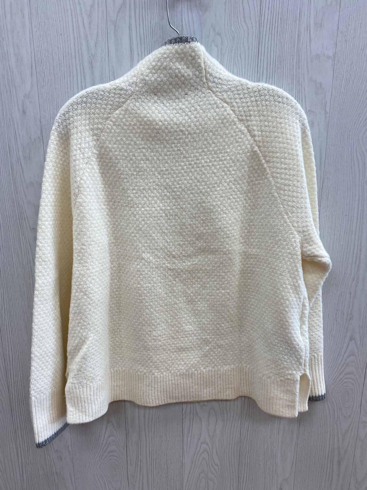 Sweater By Ann Taylor In Cream, Size: M