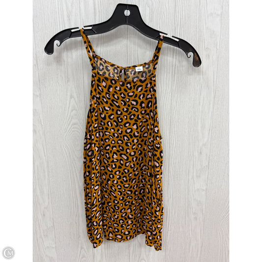 Top Sleeveless Basic By Old Navy In Animal Print, Size: S