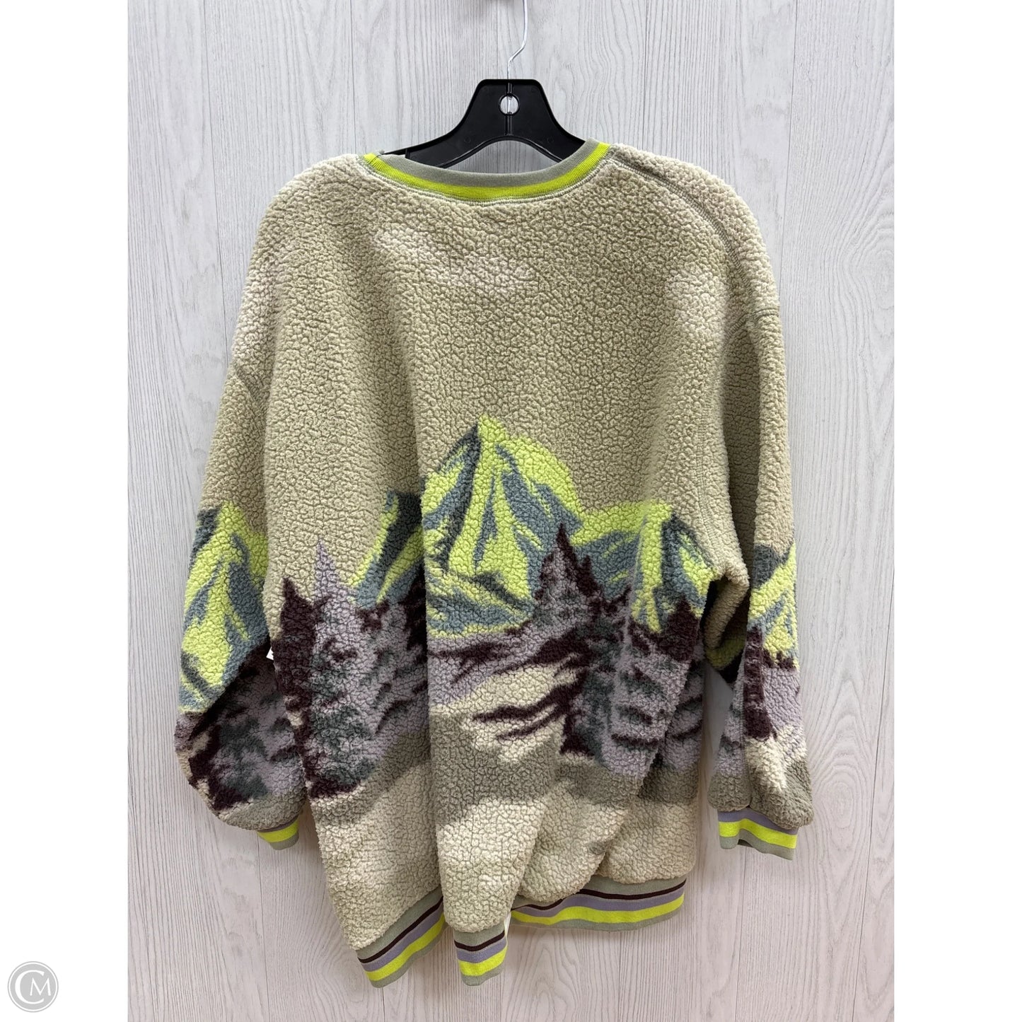Sweater By Clothes Mentor In Tan & Yellow, Size: S