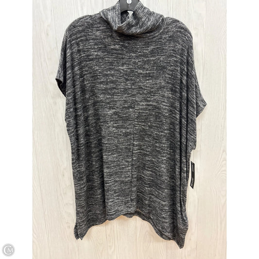 Top Short Sleeve By Apt 9 In Grey, Size: 1x