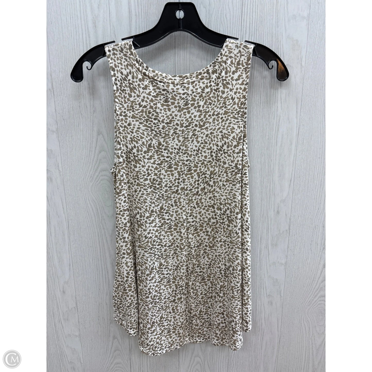 Top Sleeveless Basic By Old Navy In Animal Print, Size: Xs