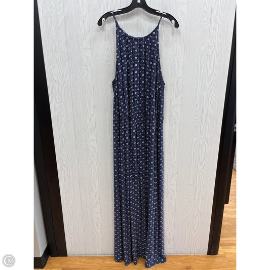 Dress Casual Maxi By Old Navy In Blue, Size: 3x