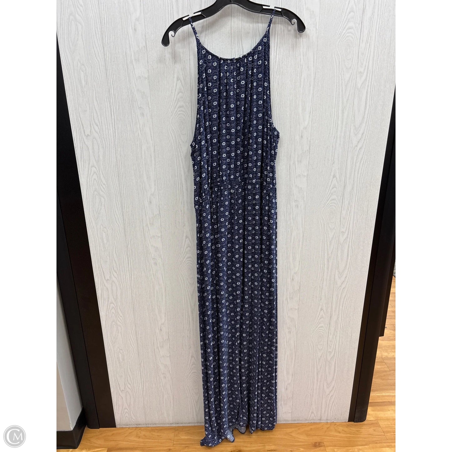 Dress Casual Maxi By Old Navy In Blue, Size: 3x