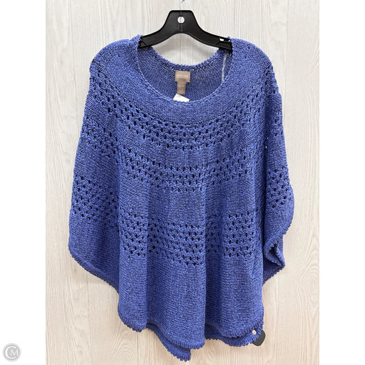 Shawl By Chicos In Blue, Size: M