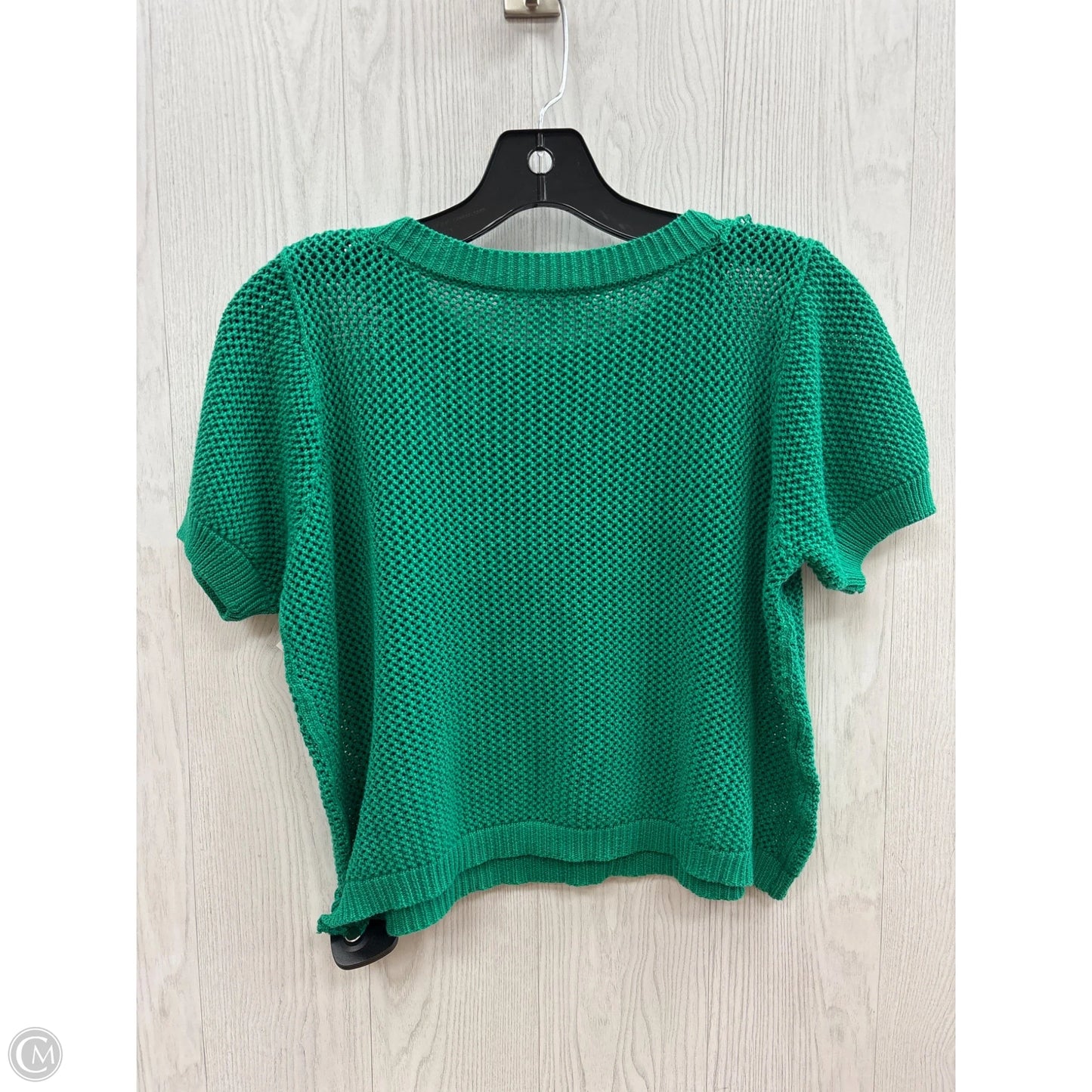 Top Short Sleeve By Thml In Green, Size: S