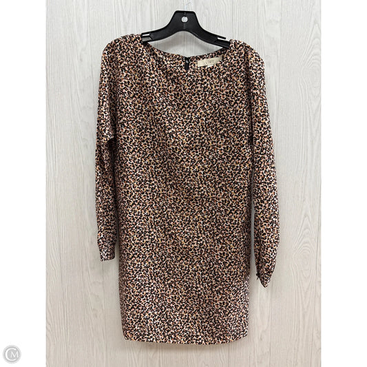 Dress Casual Short By Loft In Animal Print, Size: Xs