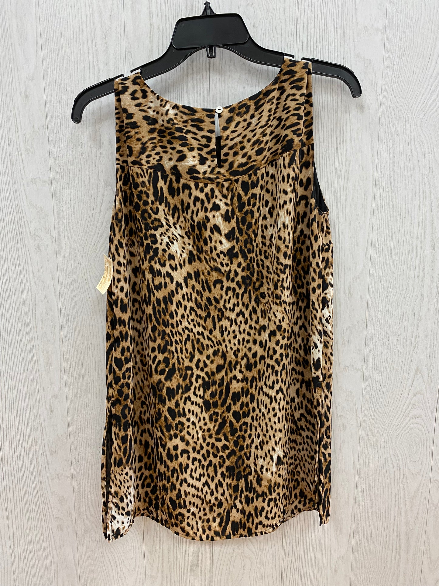 Animal Print Top Sleeveless Chicos, Size S