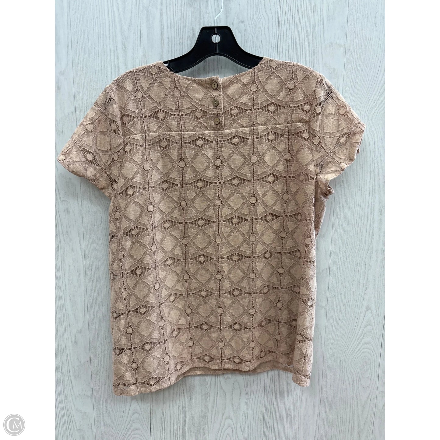 Top Short Sleeve Basic By J. Jill In Pink, Size: S