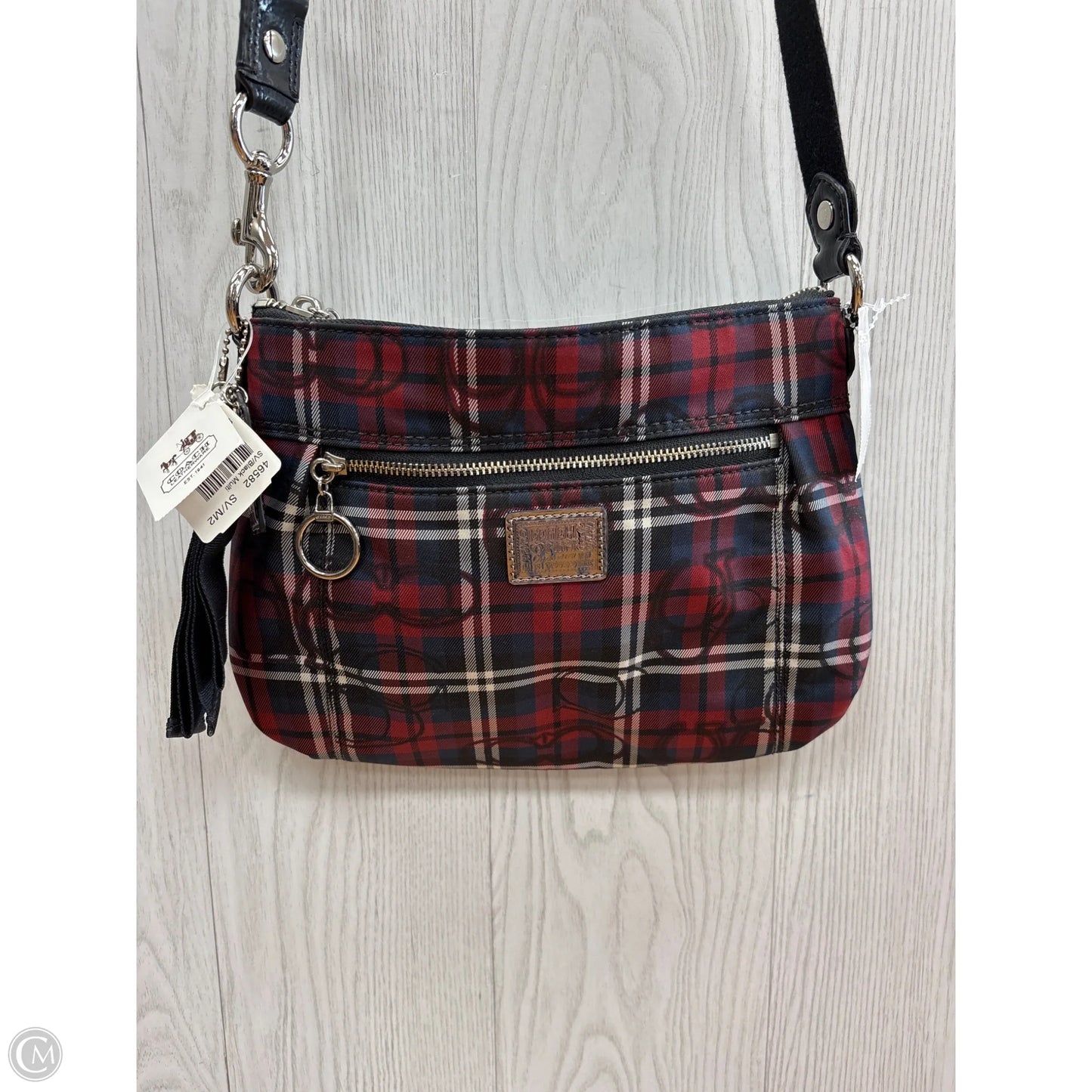 Crossbody Designer By Coach, Size: Small