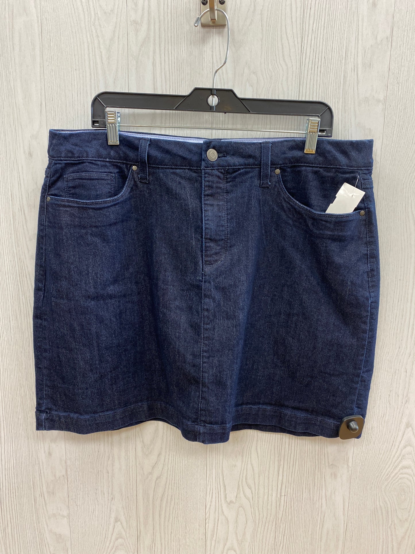 Blue Denim Skort Croft And Barrow, Size 18