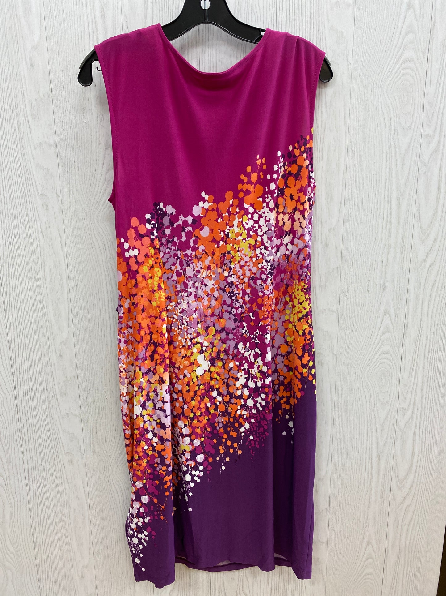 Purple Dress Casual Short Apt 9, Size L