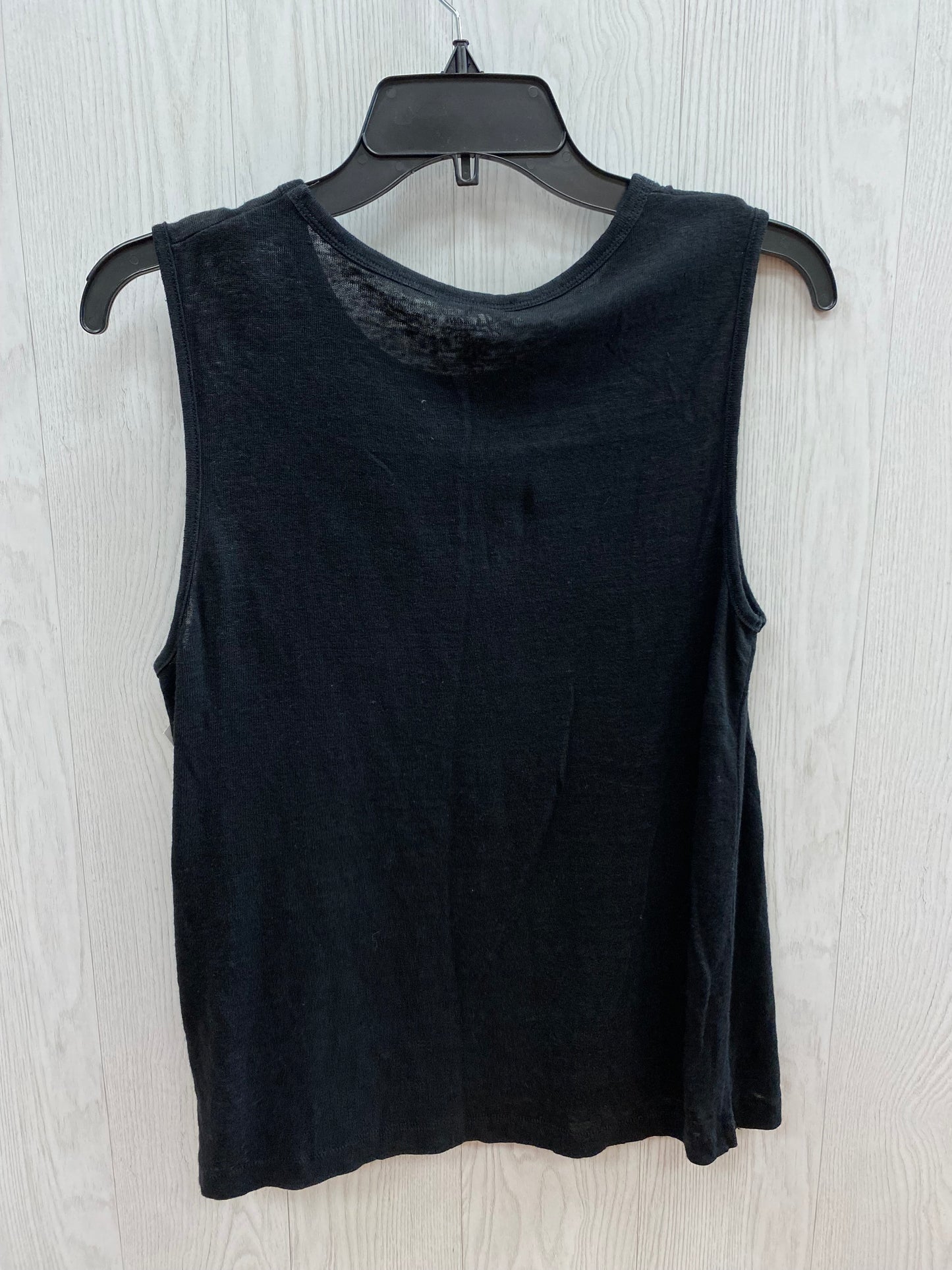 Black Top Sleeveless Basic J. Crew, Size S