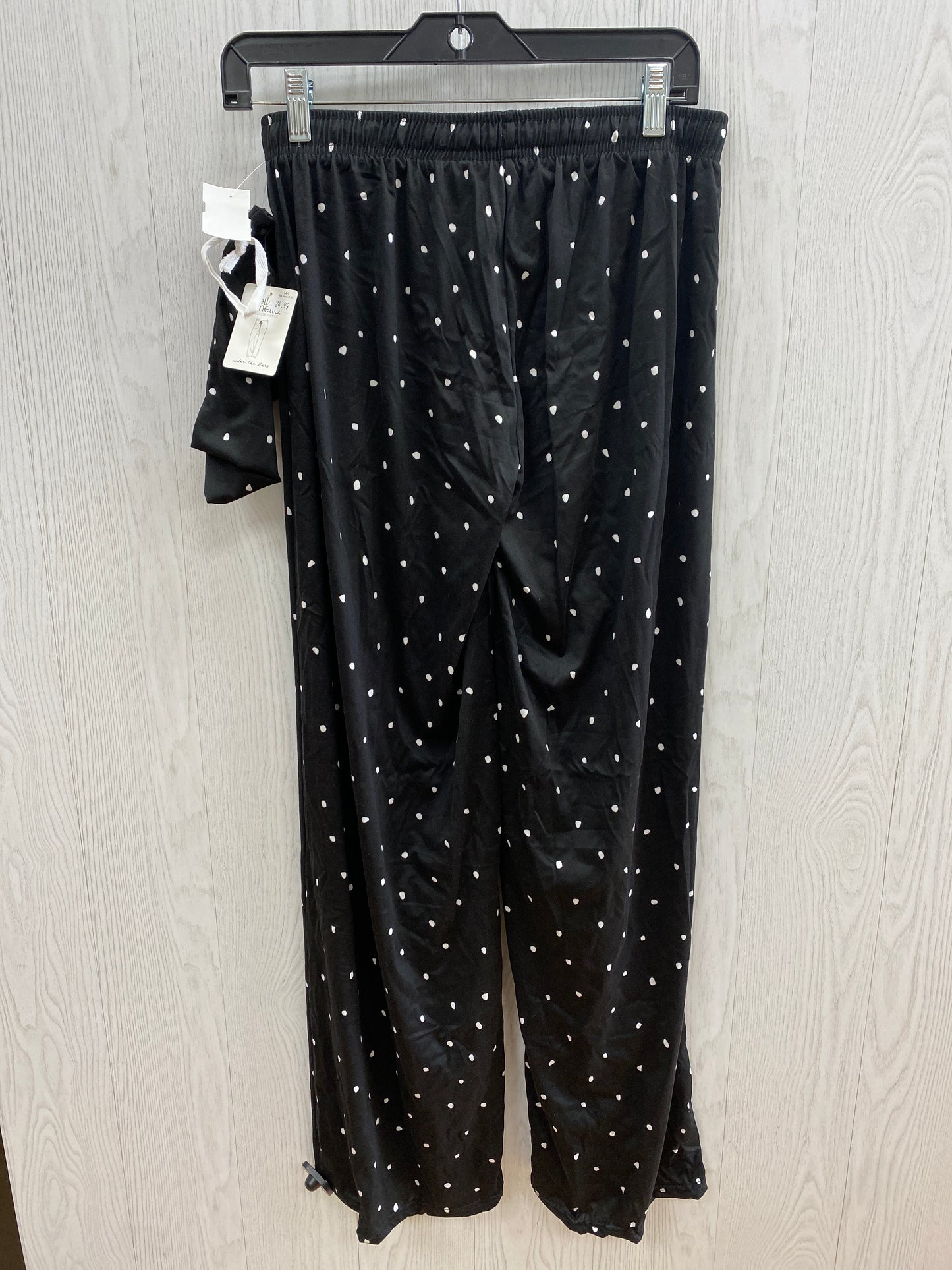 Black Pajama Pants Clothes Mentor, Size M