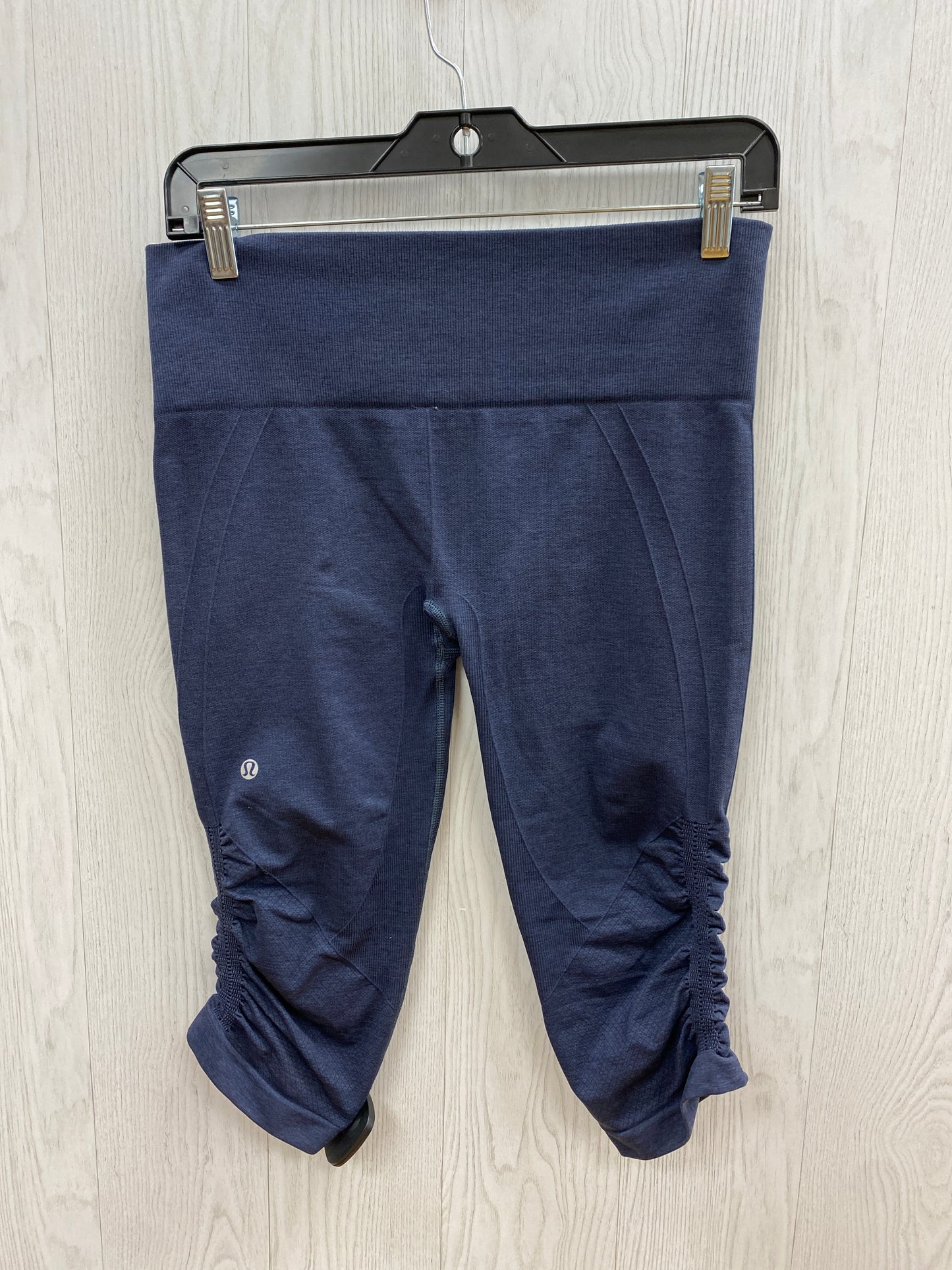 Athletic Capris By Lululemon In Navy, Size: 8