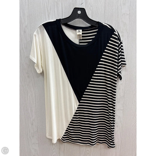 Top Short Sleeve By Sew In Love In Black, Size: S