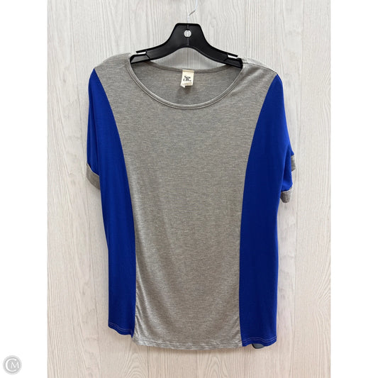 Top Short Sleeve By Sew In Love In Grey, Size: S