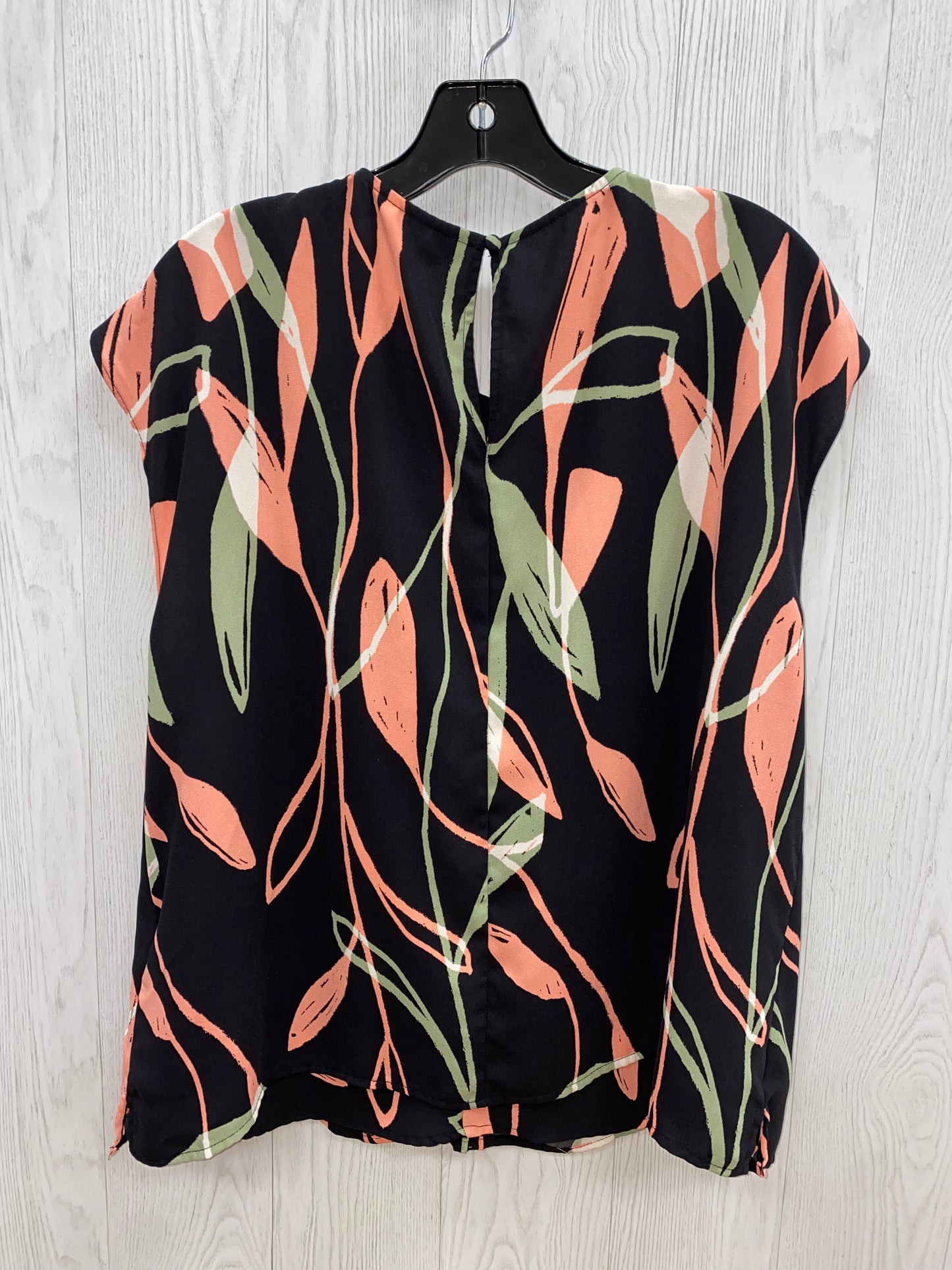 Black & Orange Top Sleeveless Nine West, Size Xxl