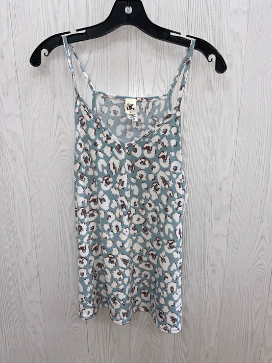 Teal Top Sleeveless Sew In Love, Size M