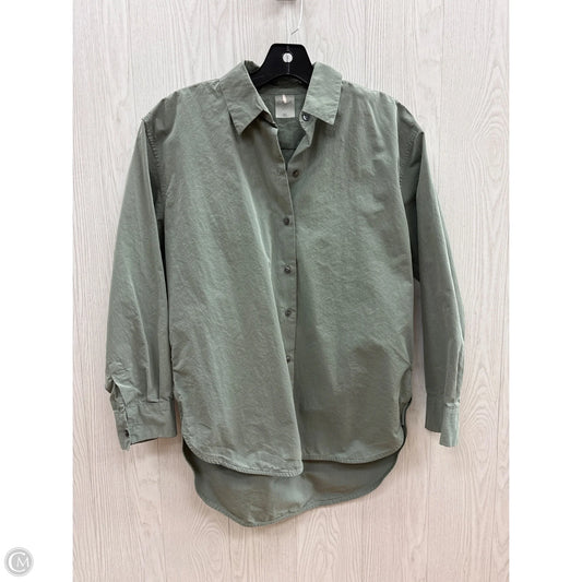 Top Long Sleeve Basic By Calia In Sage, Size: Xs