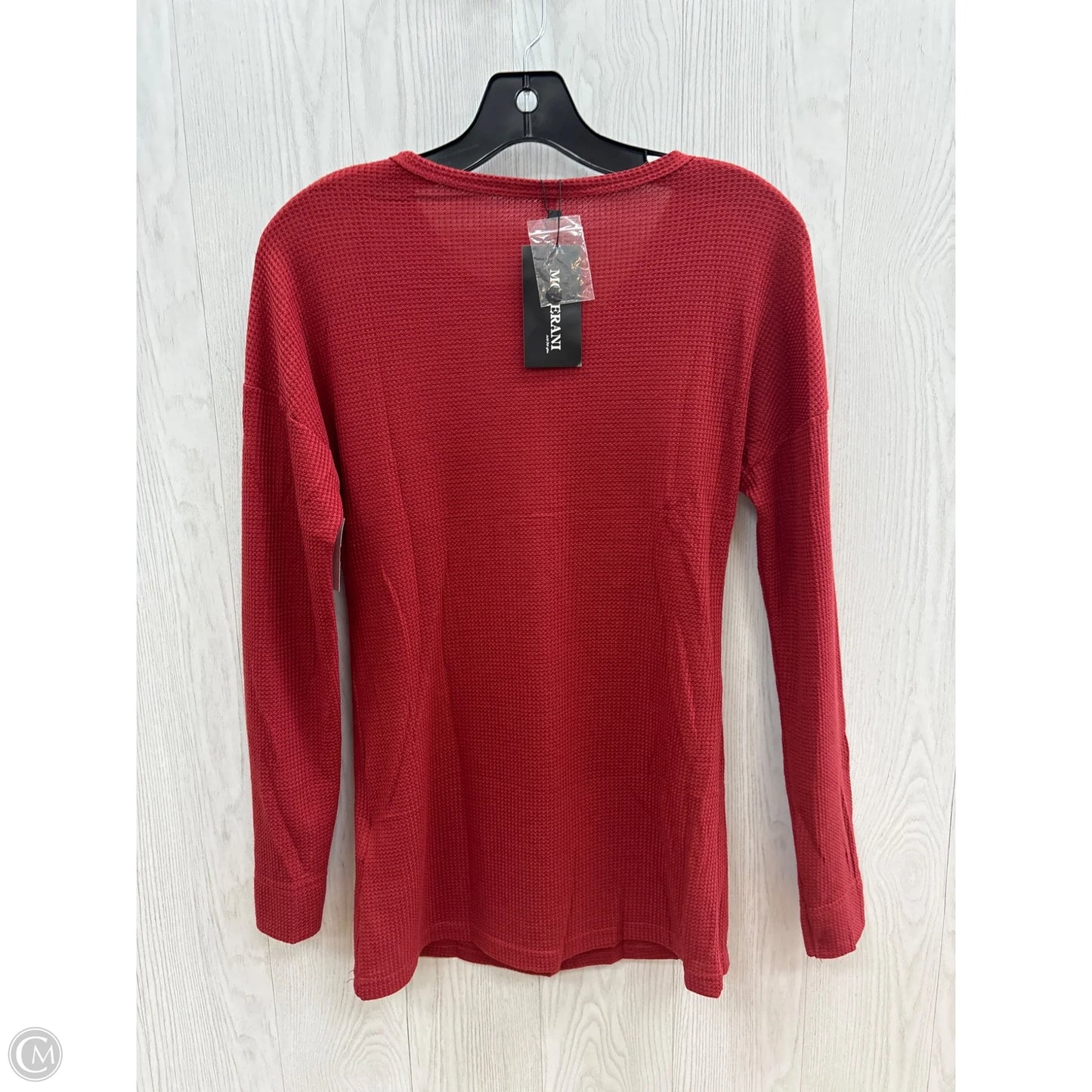 Top Long Sleeve Basic By Clothes Mentor In Red, Size: Xs