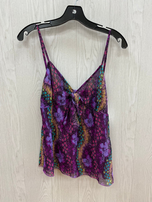 Purple Top Sleeveless Clothes Mentor, Size S