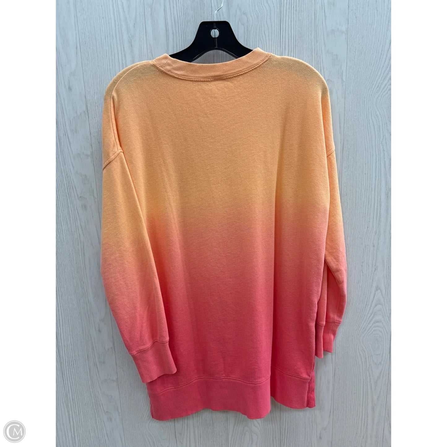 Top Long Sleeve By Old Navy In Ombre Print, Size: Xs