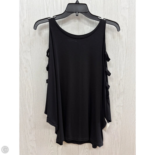 Top Short Sleeve By Clothes Mentor In Black, Size: S