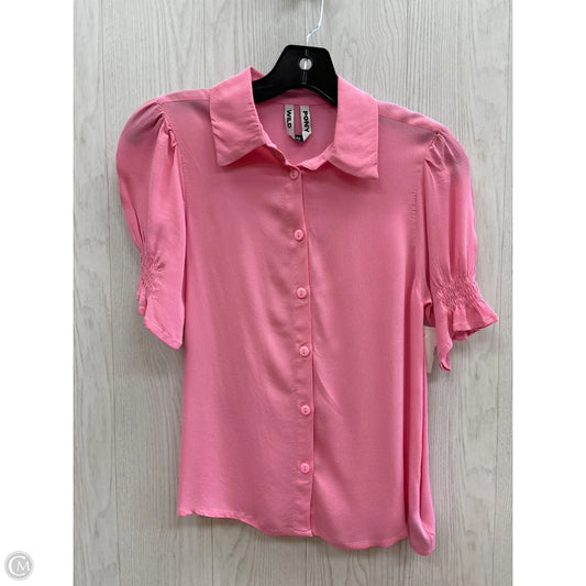 Top Short Sleeve By Clothes Mentor In Pink, Size: Xs