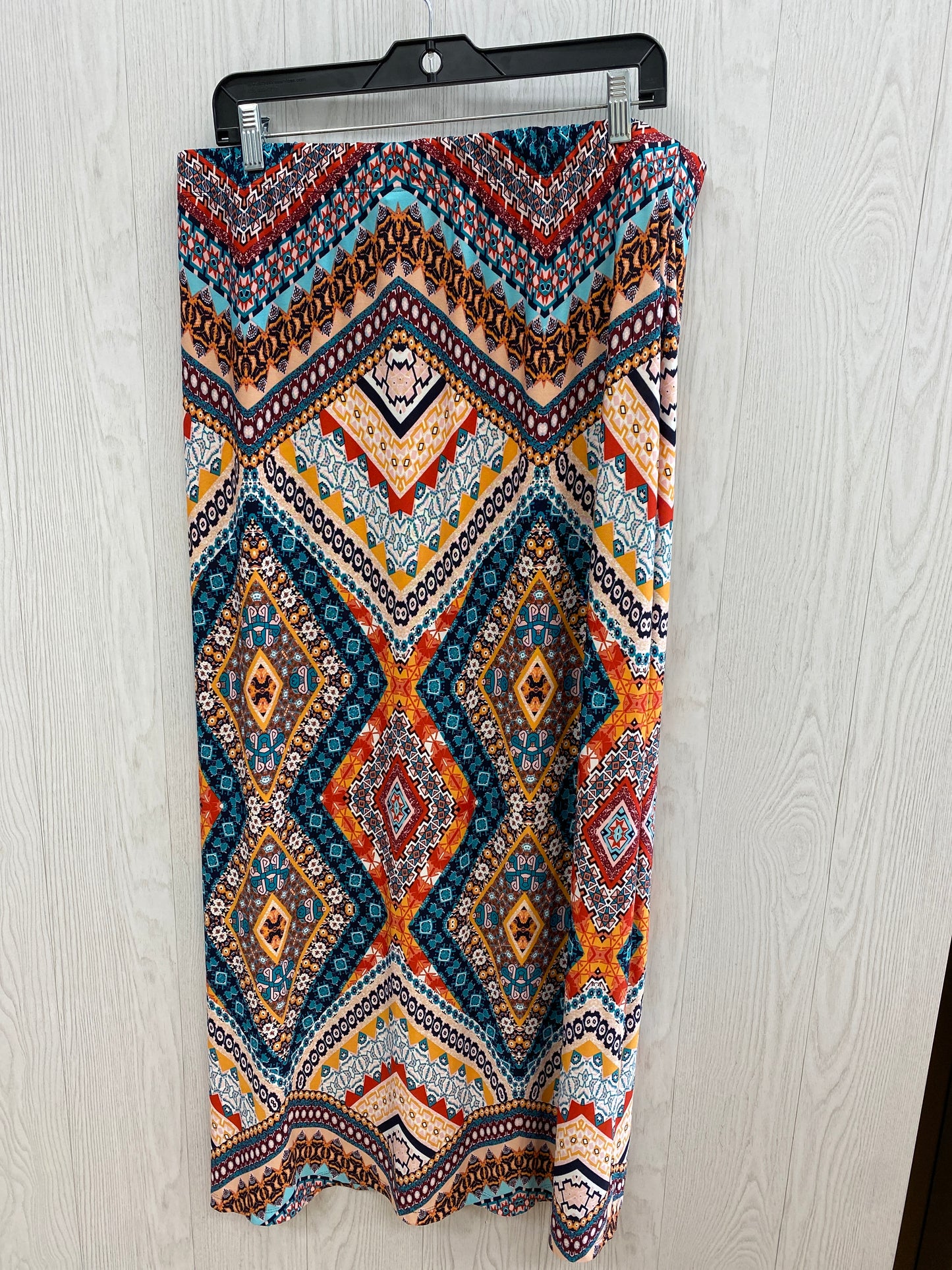 Multi-colored Skirt Maxi Westport, Size 1x