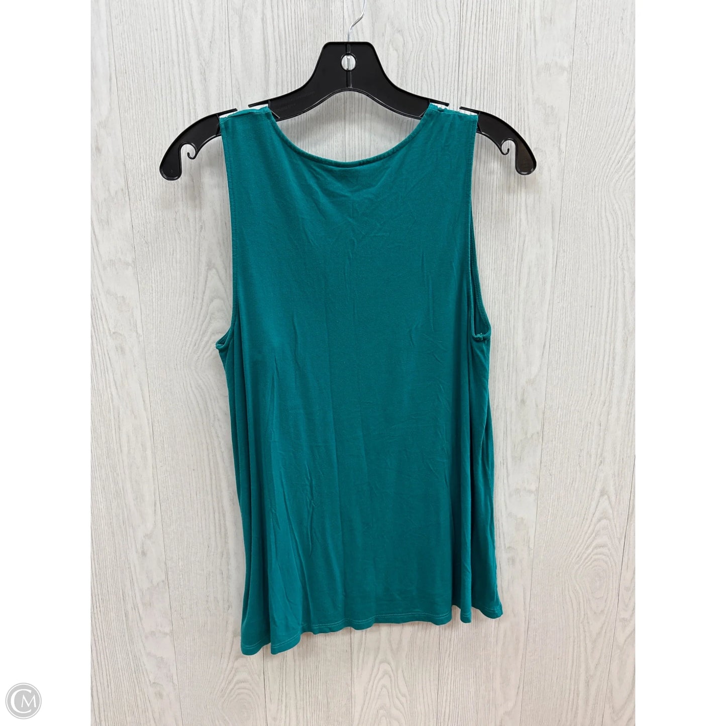 Top Sleeveless Basic By Old Navy In Teal, Size: M