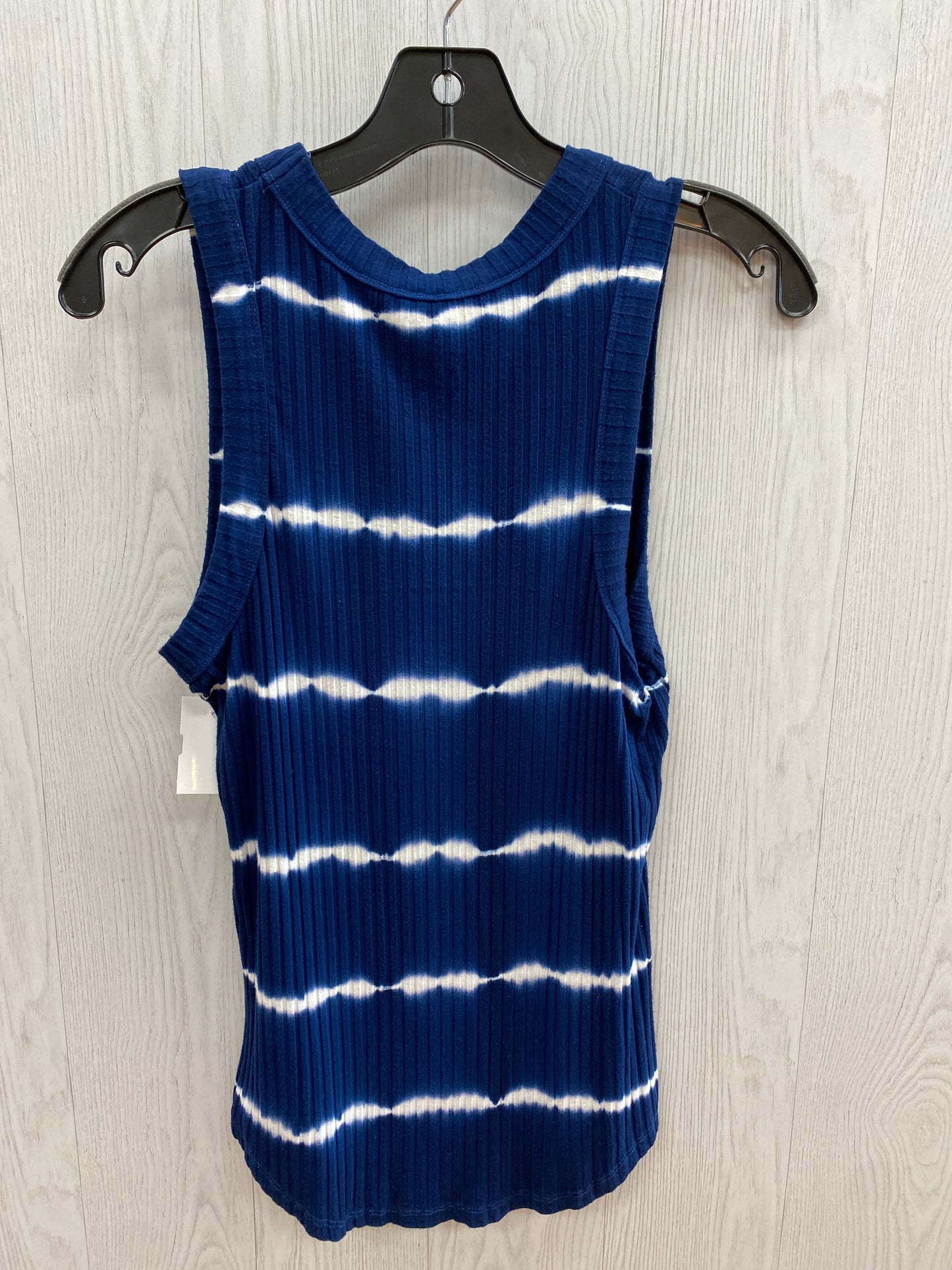 Blue & White Tank Top Members Mark, Size M