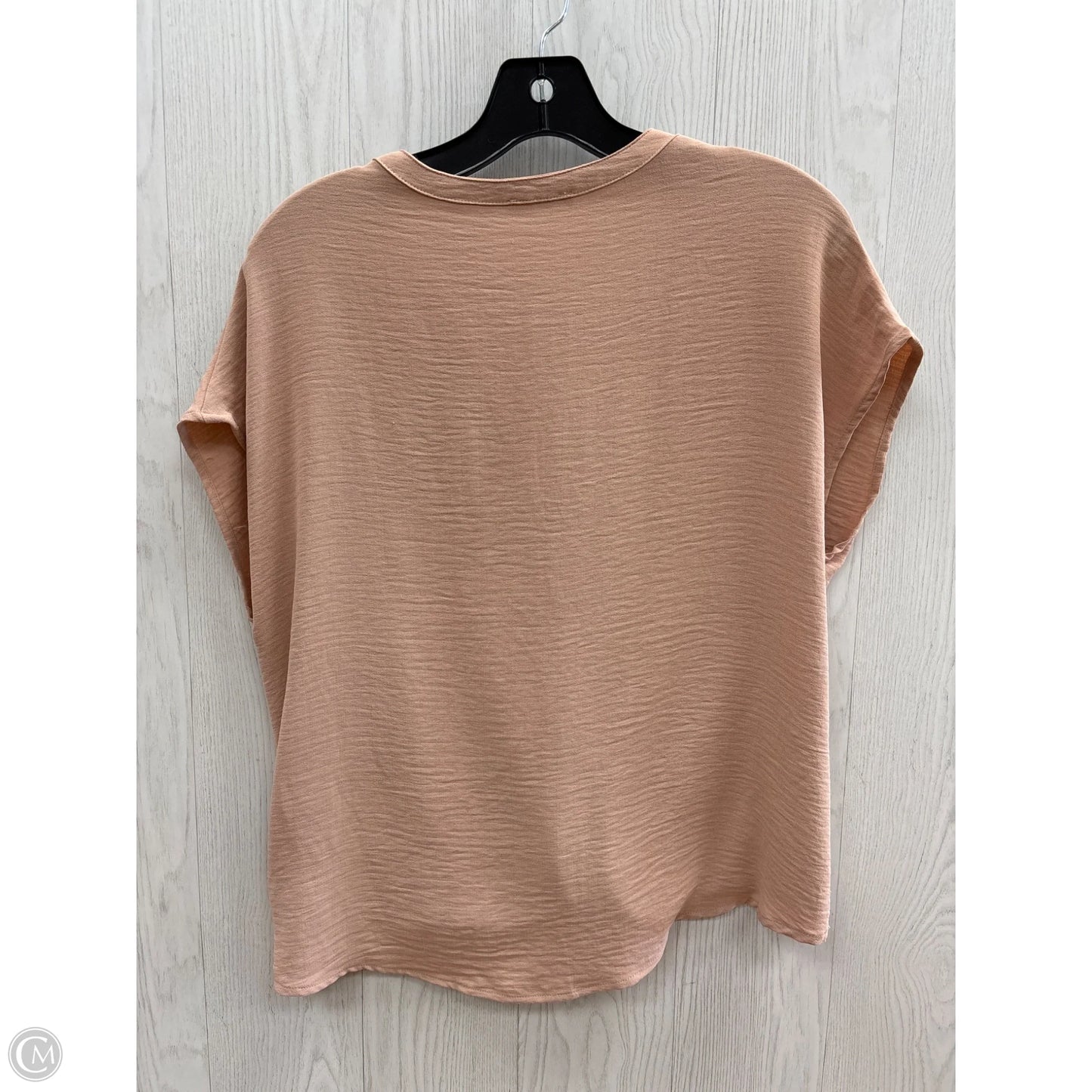 Top Short Sleeve By Mi Ami In Pink, Size: S