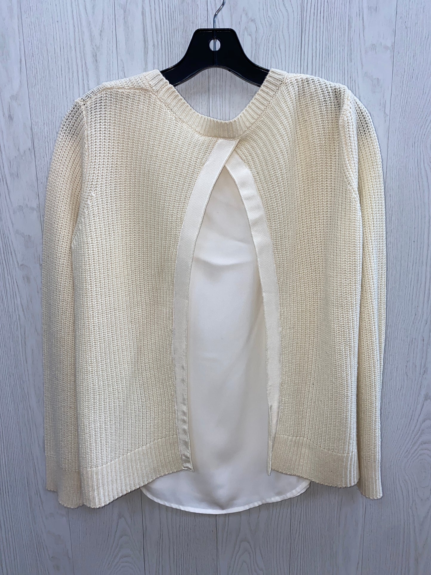 Top Long Sleeve By Michael Stars In Cream, Size: Xs