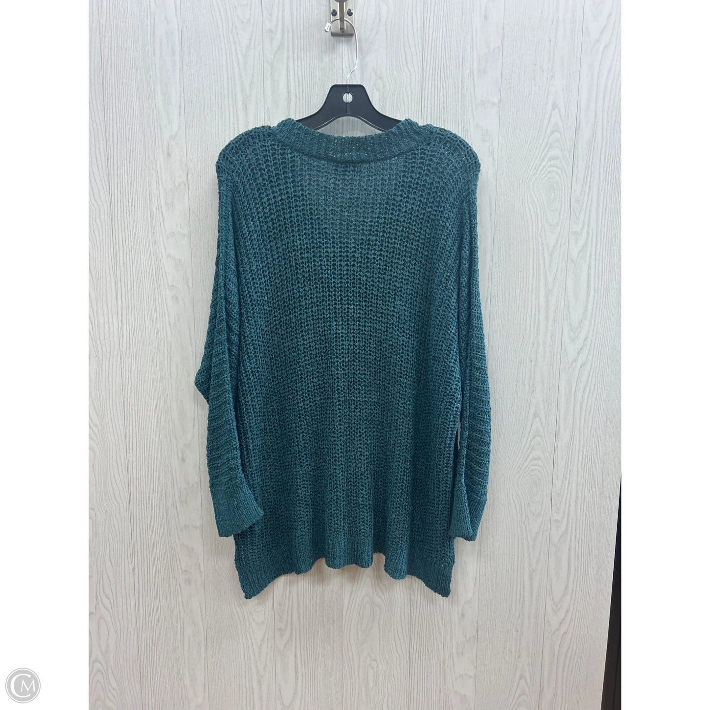 Sweater By Mudpie In Teal, Size: Osfm