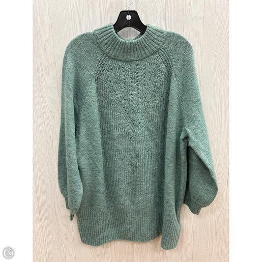 Sweater By Lc Lauren Conrad In Aqua, Size: Xl