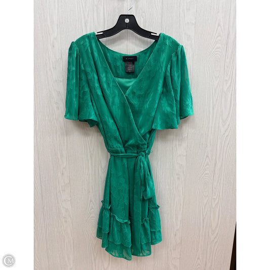 Dress Casual Midi By Clothes Mentor In Green, Size: 14