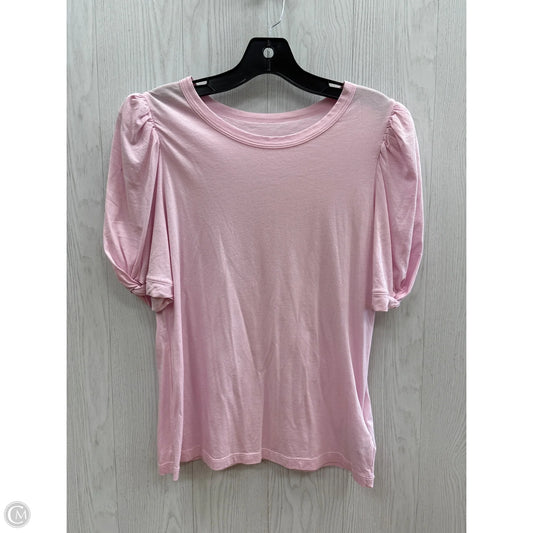 Top Short Sleeve By A New Day In Pink, Size: M