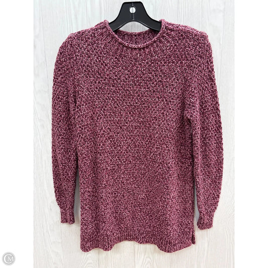 Sweater By Loft In Purple, Size: Sp