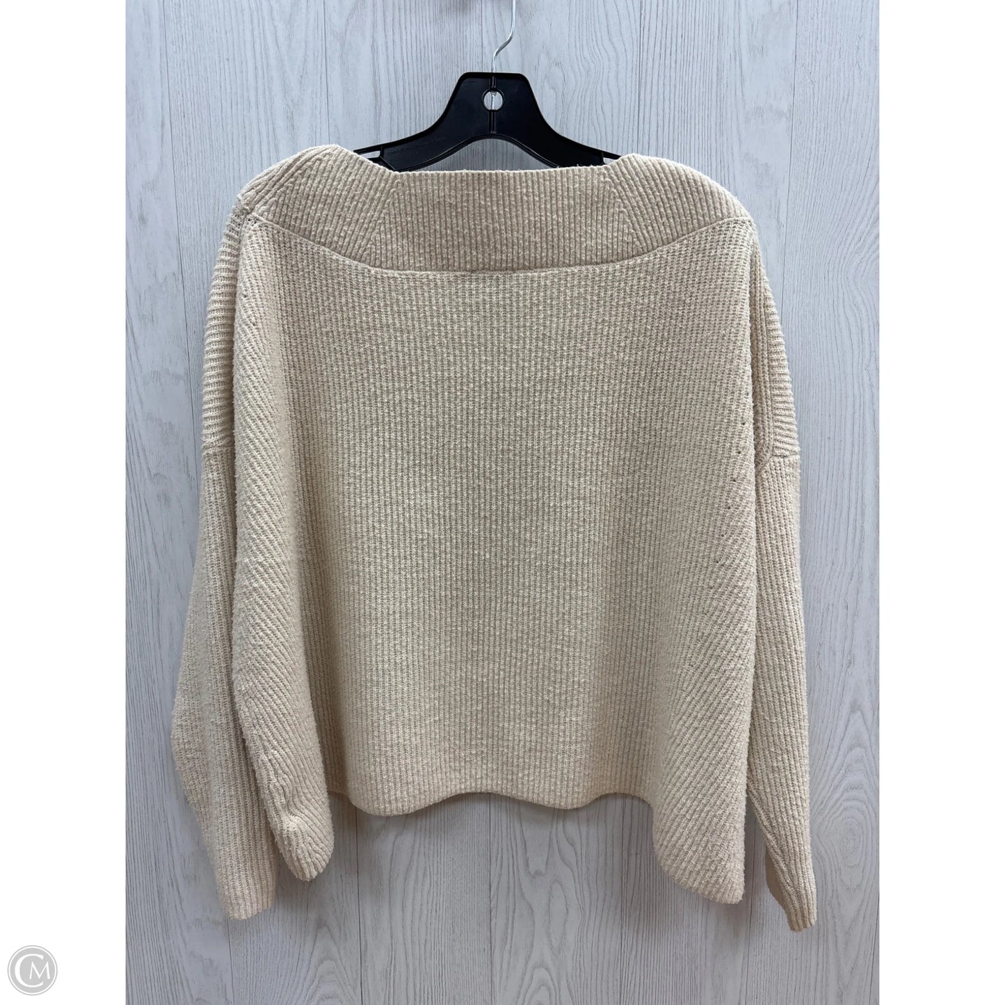 Sweater By Express In Cream, Size: S