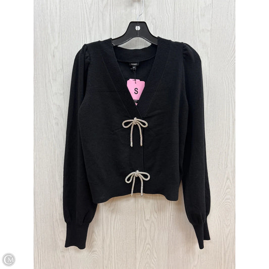 Sweater Cardigan By Express In Black, Size: S