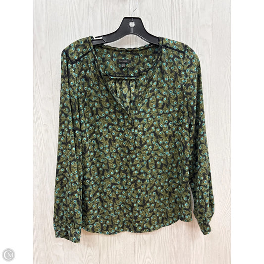 Top Long Sleeve By Talbots In Animal Print, Size: Xs