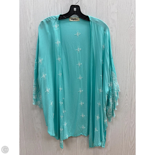 Kimono By Haptics In Aqua, Size: 1x