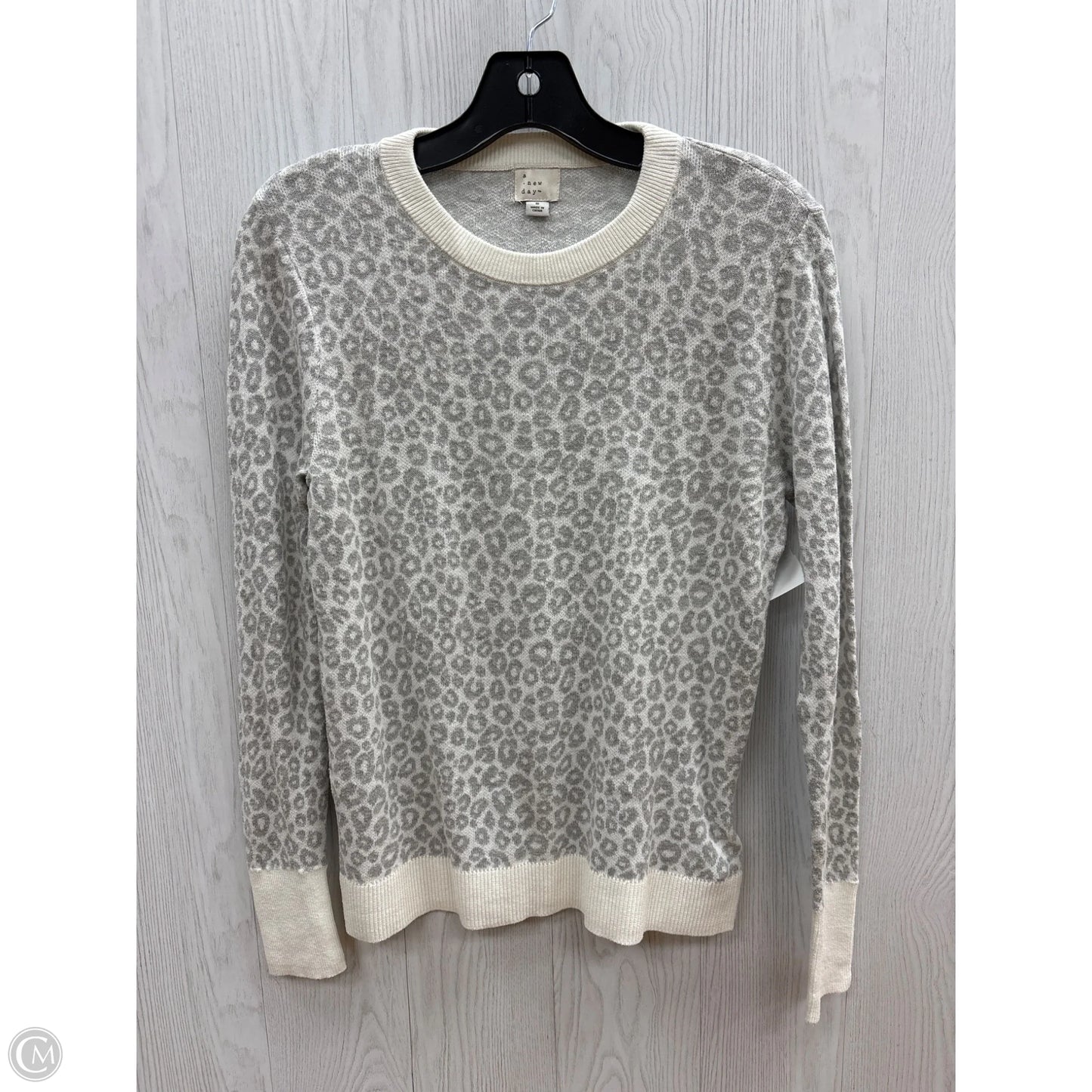 Top Long Sleeve By A New Day In Animal Print, Size: S