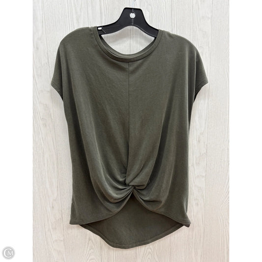 Top Short Sleeve By Lou And Grey In Green, Size: S