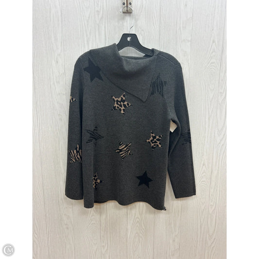 Sweater By Investments In Grey, Size: Mp