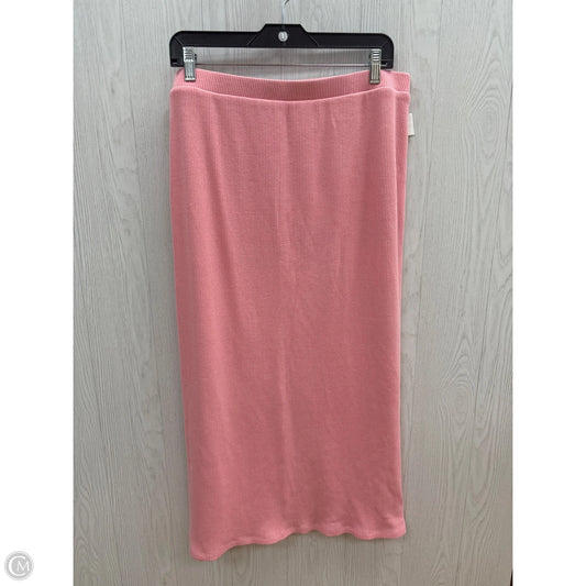 Skirt Maxi By Old Navy In Pink, Size: Xl
