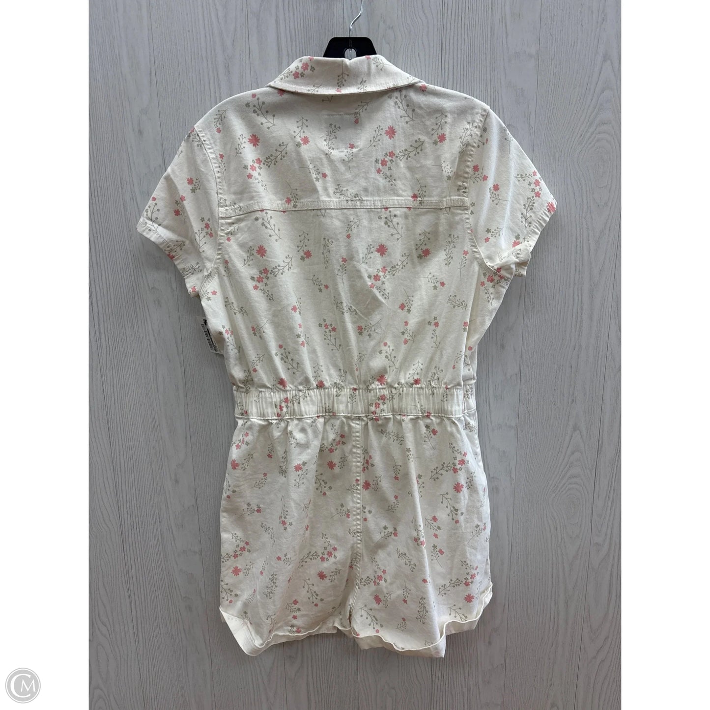 Romper By Celebrity Pink In Floral Print, Size: L
