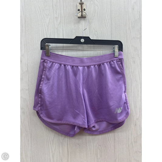 Athletic Shorts By New Balance In Purple, Size: S