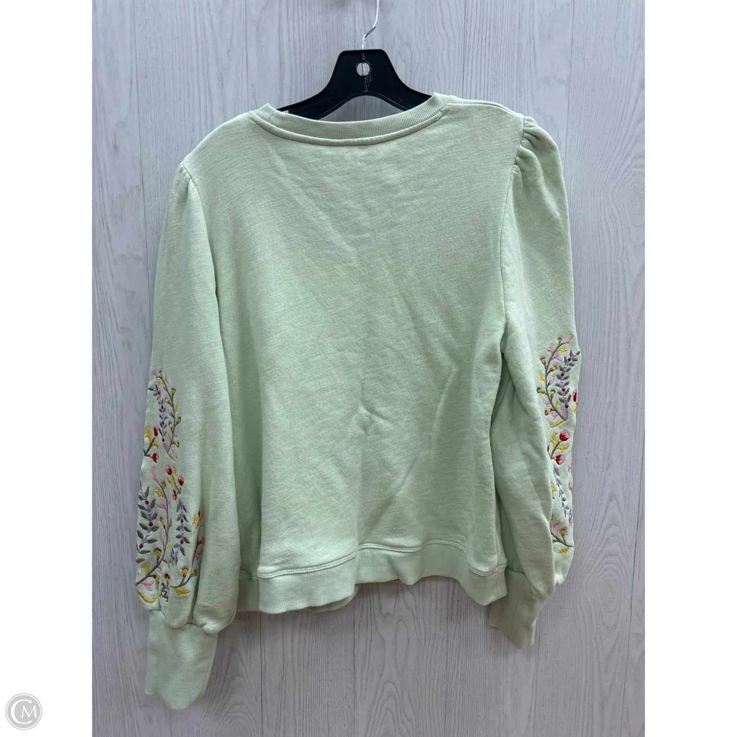 Sweatshirt Crewneck By Boden In Green, Size: L
